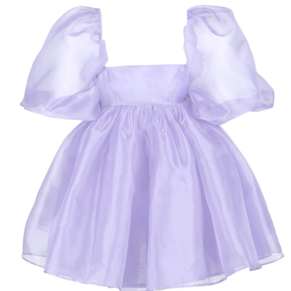 Selkie Lavender Mini Dress - Picture 3 of 3